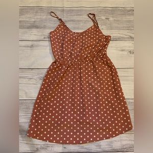 Shein Large Summer MIDI Dress Polkadots